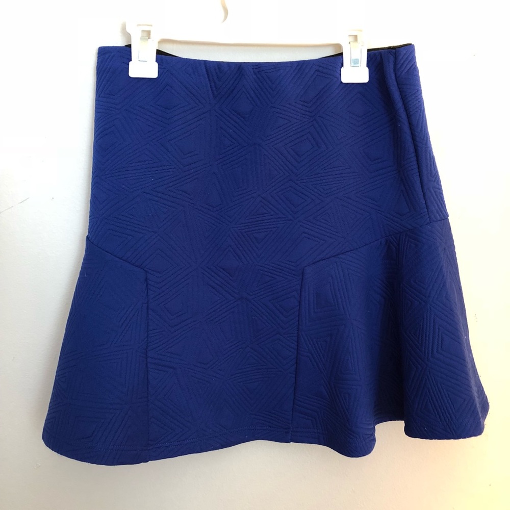 Blue skirt